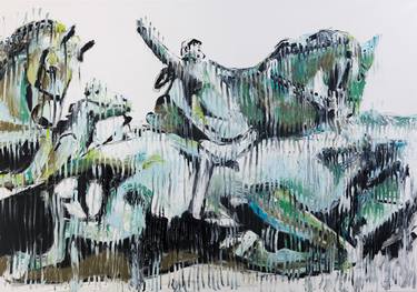Print of Abstract Horse Paintings by Philip Böni