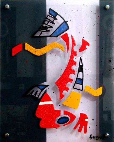 Print of Modern Fish Mixed Media by Sridhar Ramasami