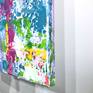 A Spring breeze - abstract painting (detail)