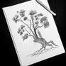 Bonsai Tree, Ink drawing