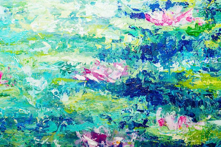 Original Impressionism Water Painting by Cristina Stefan