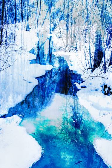 Original Abstract Expressionism Landscape Photography by Cristina Stefan
