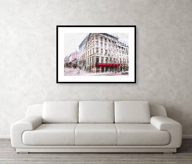 Original Abstract Expressionism Cities Photography by Cristina Stefan