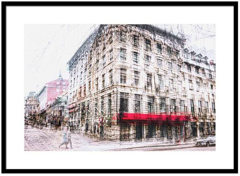 Original Abstract Expressionism Cities Photography by Cristina Stefan