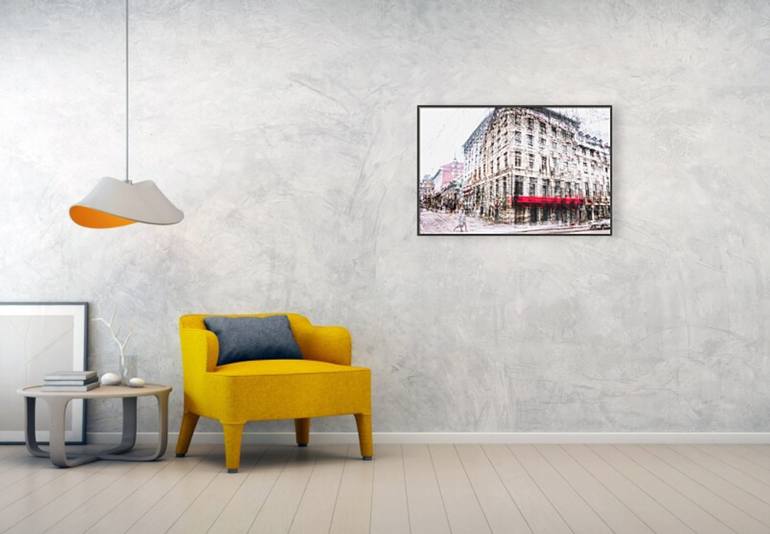 Original Abstract Expressionism Cities Photography by Cristina Stefan