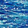 Waves - Tribute to Jackson Pollock (detail)