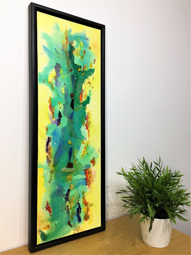 Original Abstract Painting by Cristina Stefan