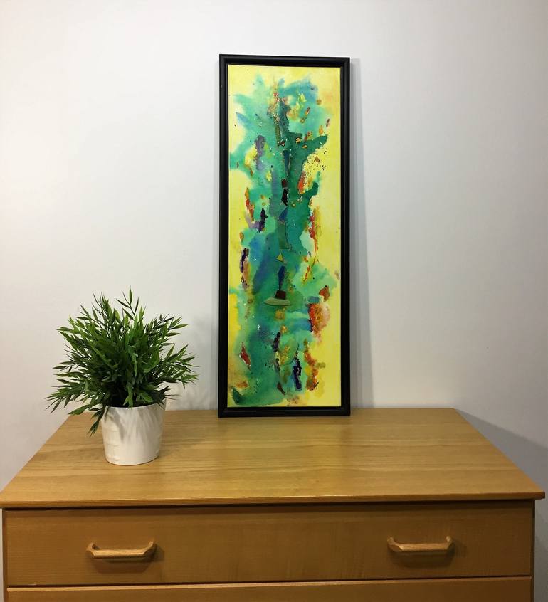 Original Abstract Painting by Cristina Stefan