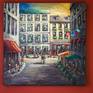 Saint Paul Street, Vieux Montreal, Old Montreal - cityscape by C.Stefan (ArtStudio29)