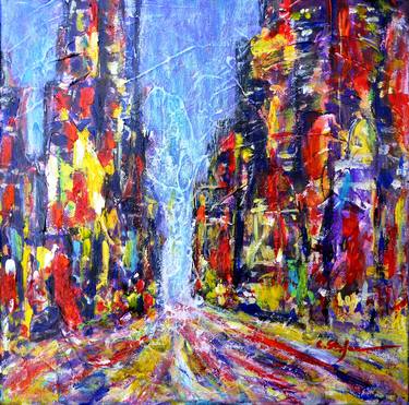 Print of Expressionism Cities Paintings by Cristina Stefan