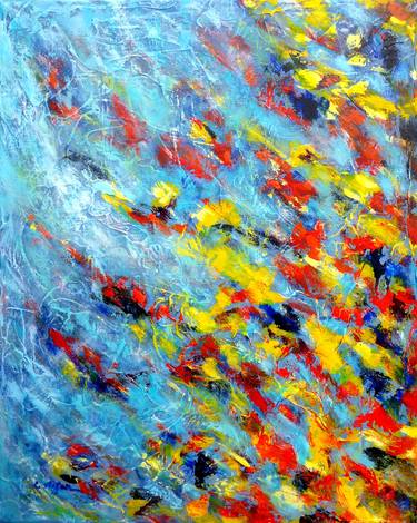 Print of Abstract Seasons Paintings by Cristina Stefan