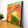 Orange Landscape - view from the side