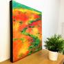 Orange Landscape - view from the side