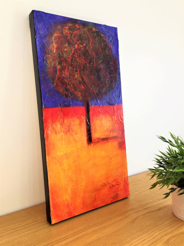 Original Tree Painting by Cristina Stefan