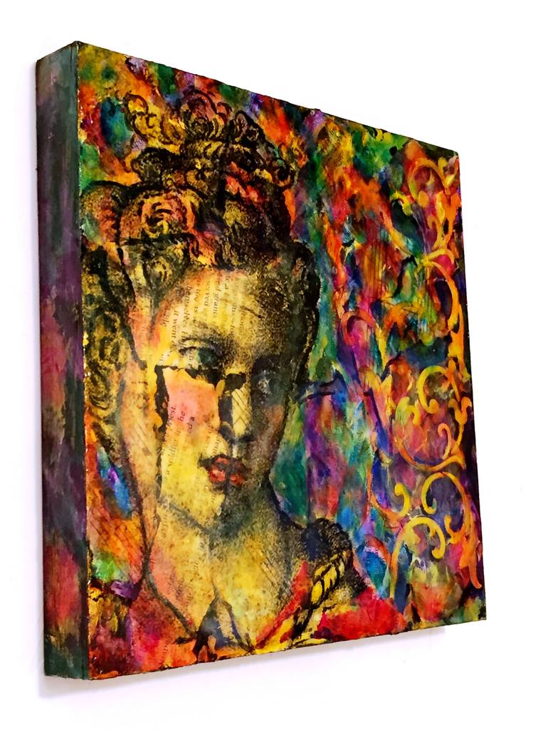 Original Women Painting by Cristina Stefan