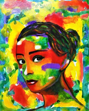 Original Pop Art Celebrity Paintings by Cristina Stefan