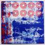 Eight - Blue Abstract - view