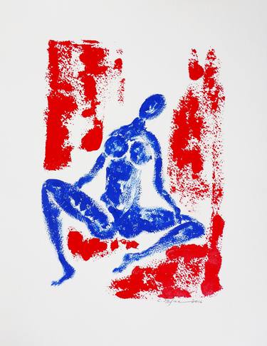 Print of Nude Paintings by Cristina Stefan