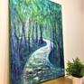 Wooded Road - View in a room