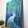 Wooded Road - View in a room