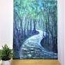 Wooded Road - View in a room