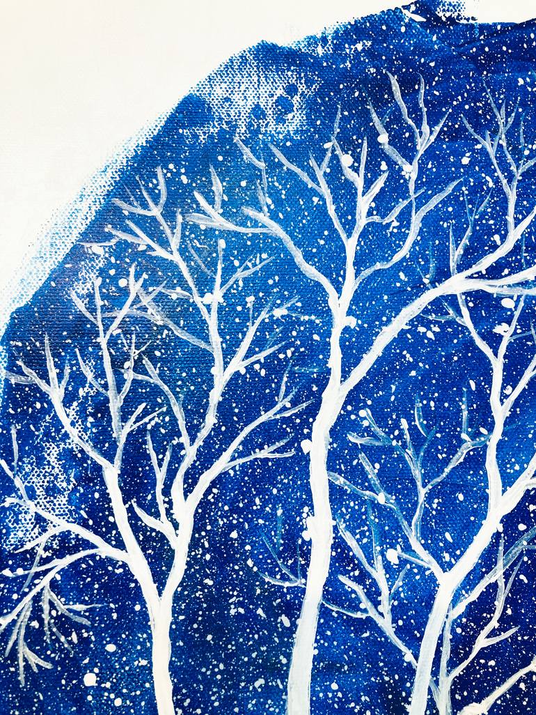 Original Tree Painting by Cristina Stefan
