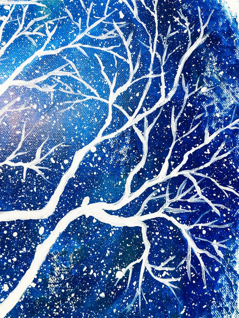Original Tree Painting by Cristina Stefan