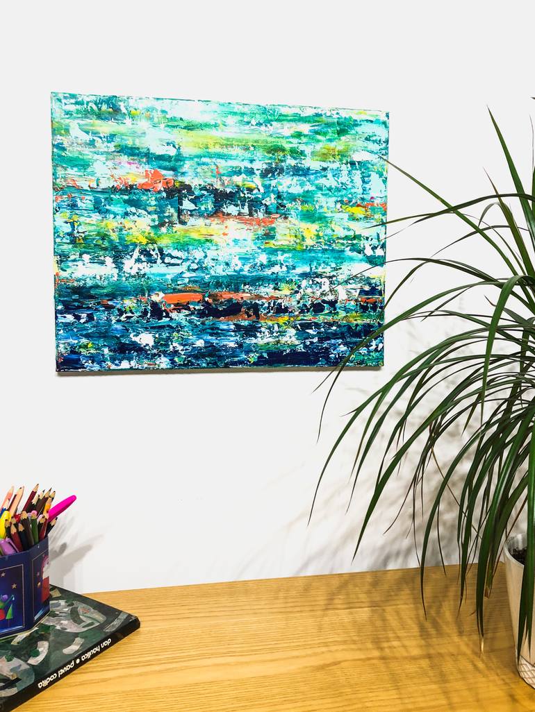 Original Abstract Painting by Cristina Stefan