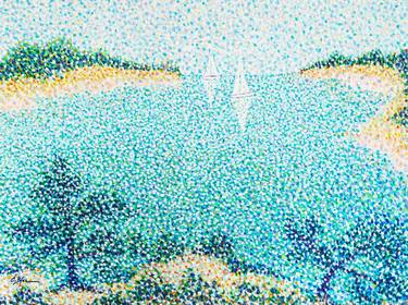 Original Impressionism Seascape Paintings by Cristina Stefan