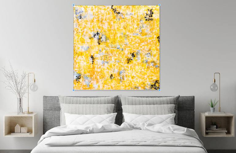 Original Abstract Expressionism Abstract Painting by Cristina Stefan