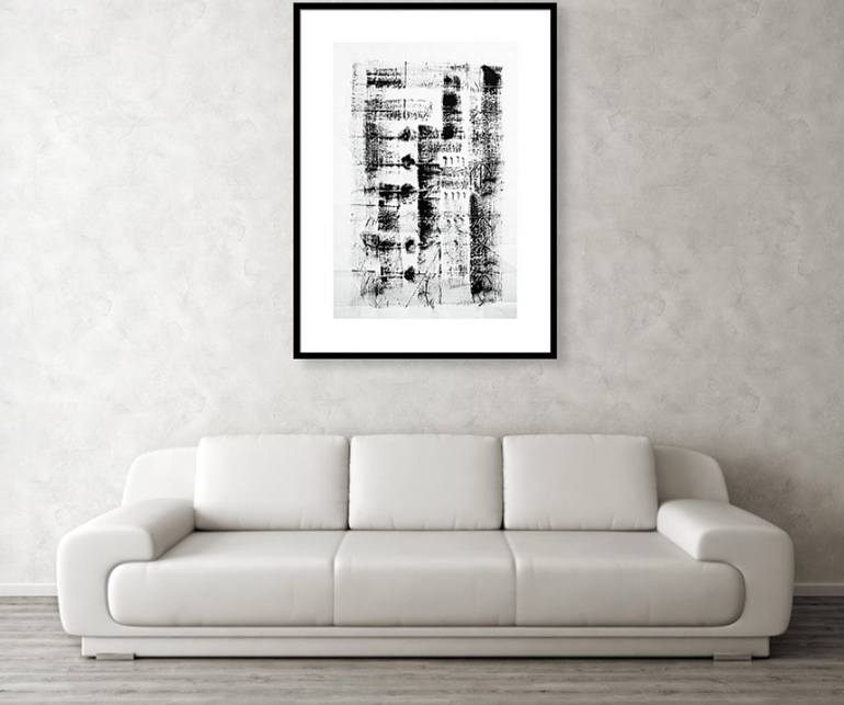 Original Abstract Expressionism Abstract Painting by Cristina Stefan