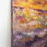 Seascape at Sunset in Spain - original painting (detail )