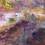 Seascape at Sunset in Spain - original painting (detail )