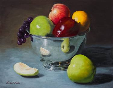 Original Still Life Paintings by Michael Malta