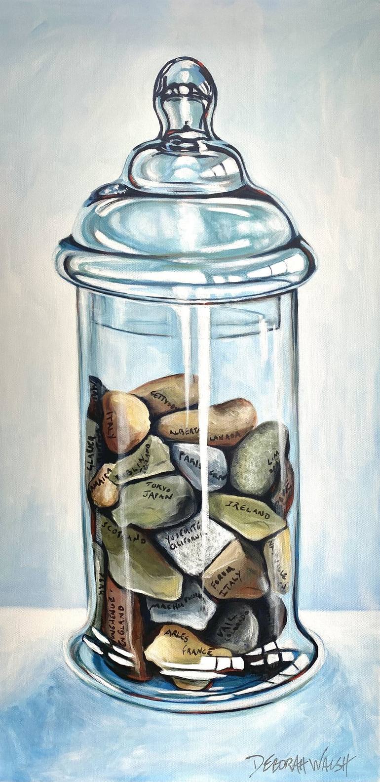 Print of Photorealism Still Life Paintings by Deborah Walsh