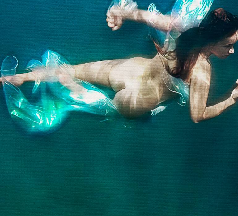 Original Art Deco Nude Photography by B Glezsa