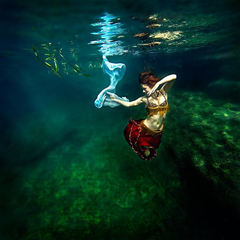 Creating Dance Underwater - Raks sharki  #12 - Limited Edition of 15