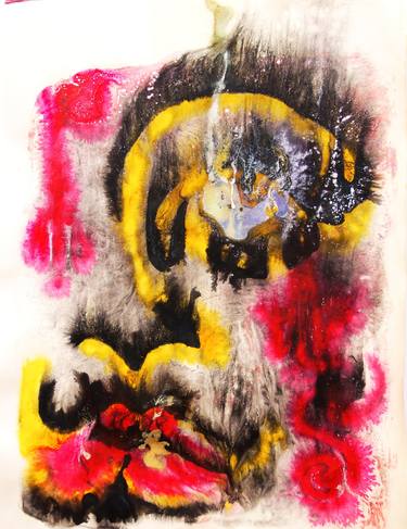 Print of Abstract Expressionism Abstract Paintings by B GlezSa