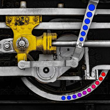 Original Abstract Train Photography by Glen Allison