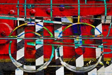 Original Abstract Train Photography by Glen Allison