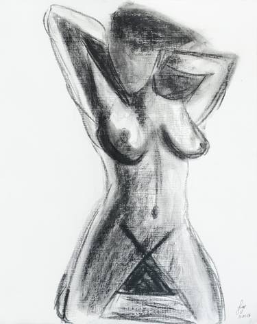 Print of Abstract Erotic Drawings by Jorge Fernandes