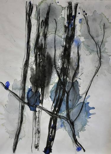 Print of Abstract Expressionism Nature Drawings by Ron Dirven