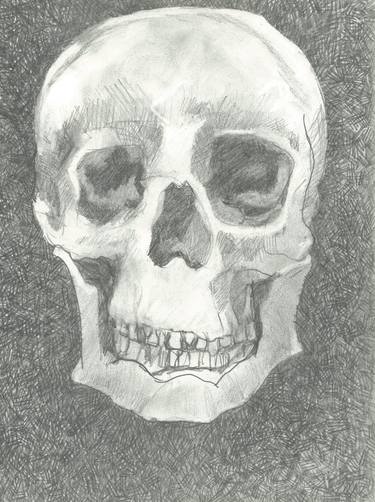 Original Figurative Mortality Drawings by Richard Rossetto