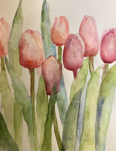 Print of Floral Paintings by Sherry Harradence
