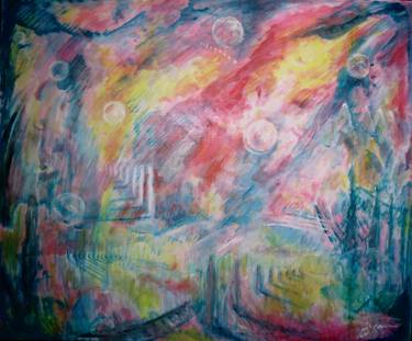 Print of Expressionism Fantasy Paintings by Giorgi Loria