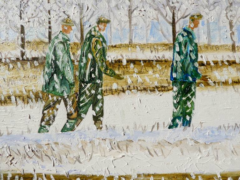 Original Figurative Men Painting by Elisabetta Duminuco