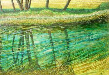 Print of Landscape Paintings by Elisabetta Duminuco