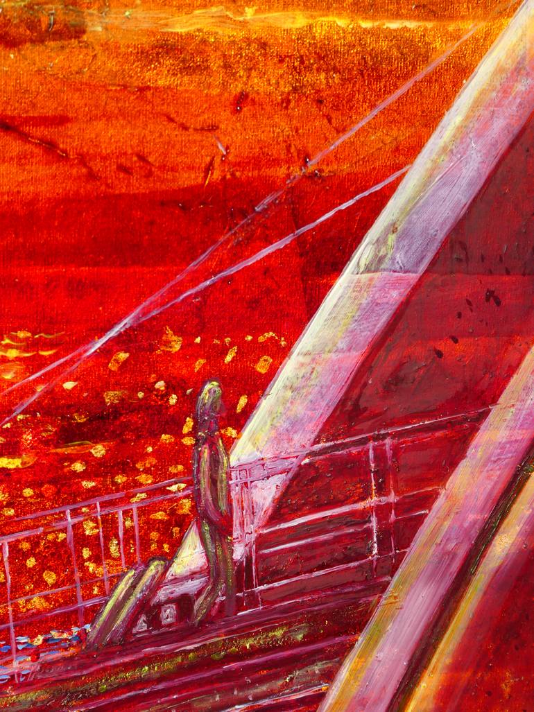 Original Figurative Landscape Painting by Elisabetta Duminuco