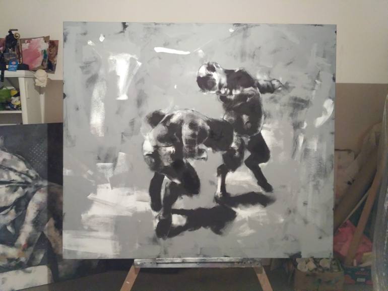 Original Art Deco Other Painting by Tibor Lazar