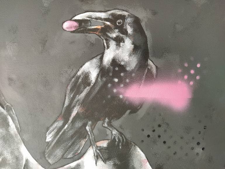 Original Conceptual Body Painting by Tibor Lazar